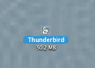 Thunderbird 2 (MACINTOSH)の設定方法